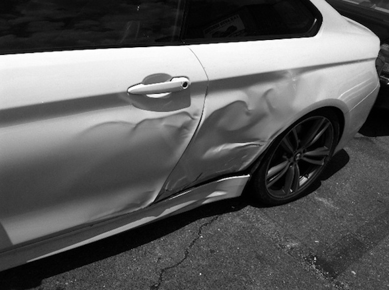 auto body repair houston BMW before repair